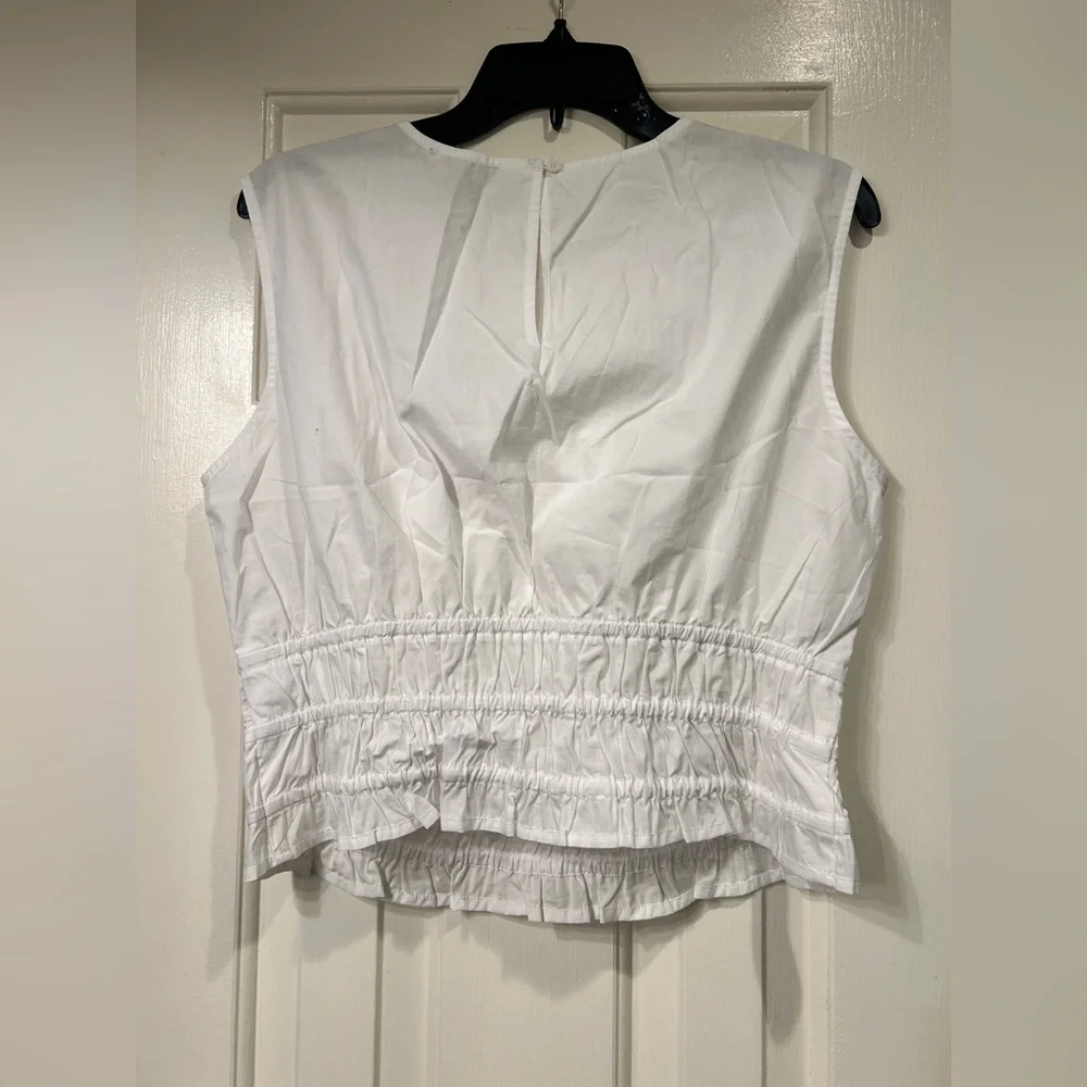 J.Crew Hyacinth top in cotton poplin - Picture 7 of 10